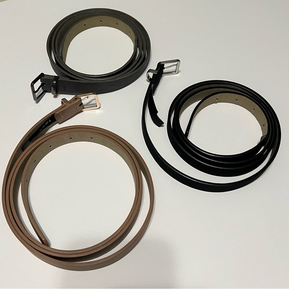 Set of 3 Torrid belts